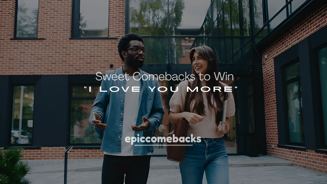 250+ Smart and Sweet Comebacks to Win the "I Love You More" Battle