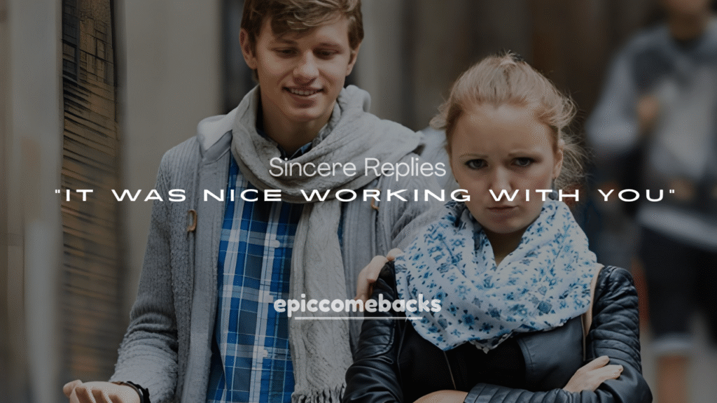 General Sincere Replies