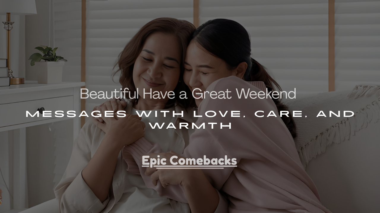 Messages with Love, Care, and Warmth