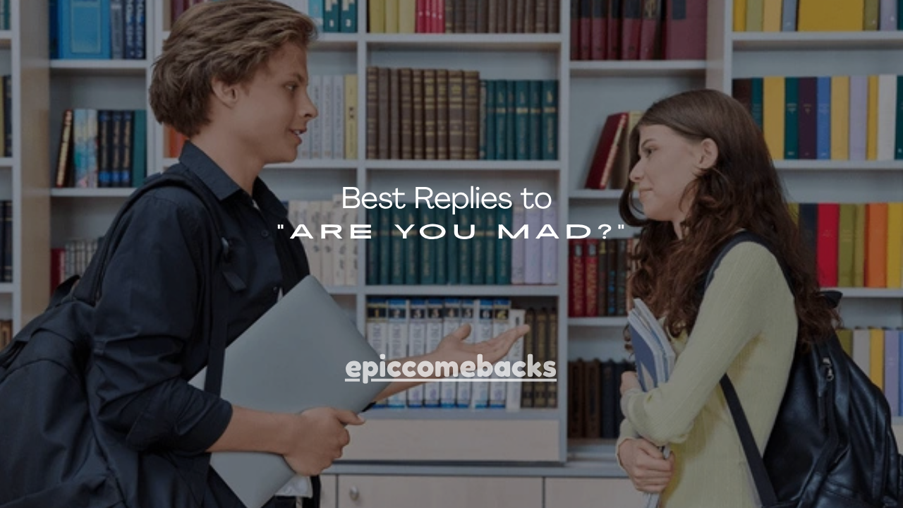 100+ Best Replies to “Are You Mad?”