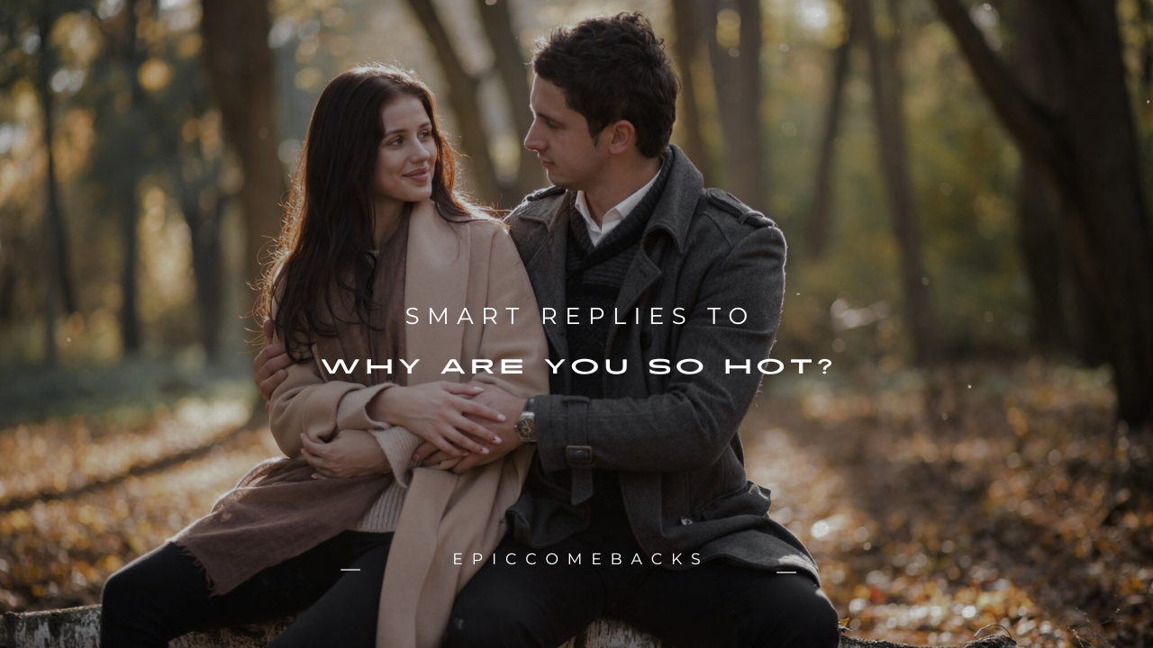 140+ Smart Replies to "Why Are You So Hot?"
